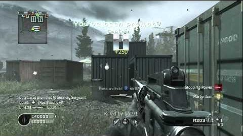 Cod4 xp bot lobby.