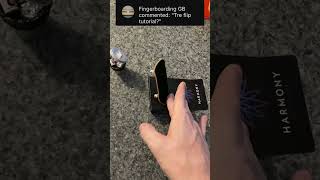 Tre Flip Tutorial 🛹👀🔥 #shorts #fingerboard