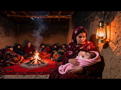 خانواده های افغان چگونه زمستان را پشت سر می گذارند آشپزی و زندگی روزمره در سردترین روستای افغانستان