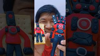 Small VS Big Edible Speaker man #halloween #skibiditoilet #speakerman screenshot 5