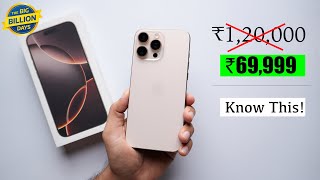 iPhone 16 Pro at 69K in BBD Sale 🔥 Know These Things! iPhone 16 Pro vs iPhone 17? (HINDI)