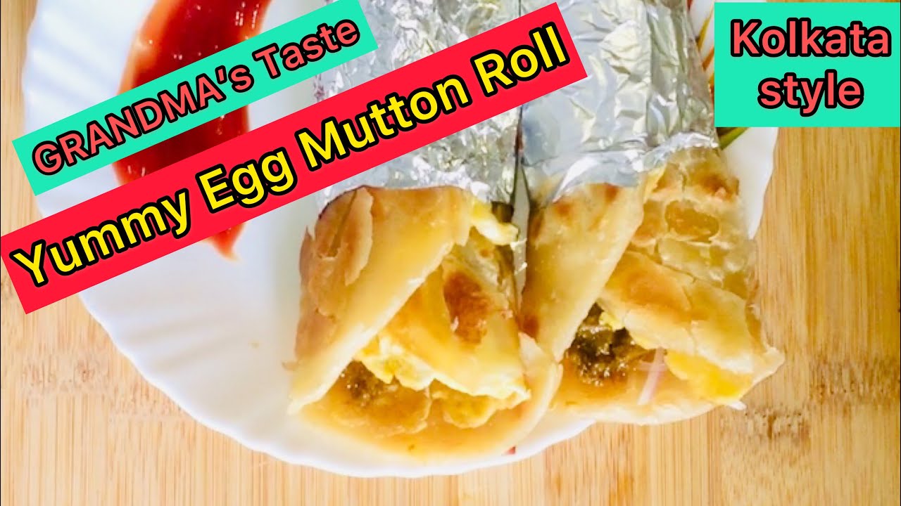 Mutton Roll | Bengali Style Roll | Mutton Frankie |