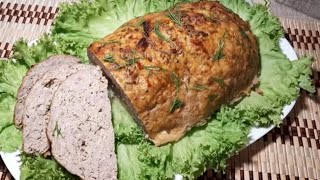 М'ясний хлібець 😋😍 М'ясний заєць 😍 смачна альтернатива  магазинній ковбасі ☺