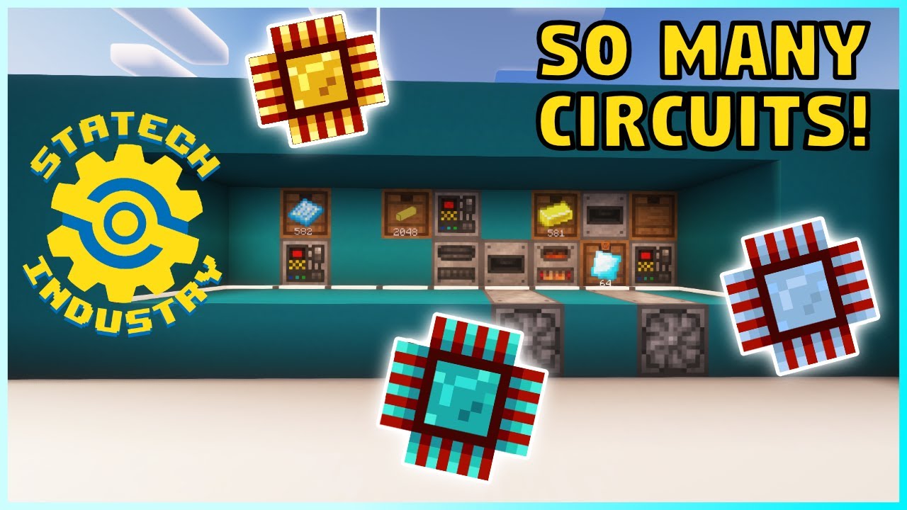 Auto Circuit Boards & Unlocking AE2!! | StaTech Industry | Episode 11 ...