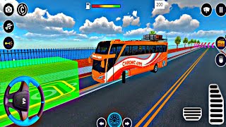 Indian Bus Driving Sim Sangli Saga: Indian Bus Sim 3D Game - Android Gameplay screenshot 1