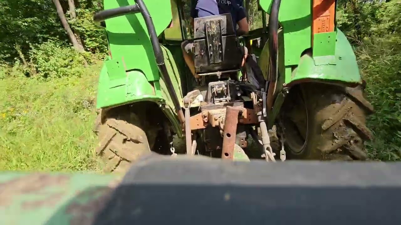 Zetor50 Super /trochu blata a prejazd cez potok