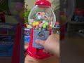 RED GIANT GUMBALL MACHINE 🐼10🌝⛽️🌈#gumballmachine #shorts #asmr