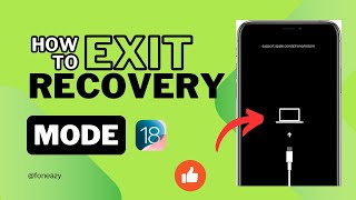 Stuck On Recovery Mode When Updating To Ios 18? Quick Fix Exit Recovery Mode On Ios 18 In 1 Click