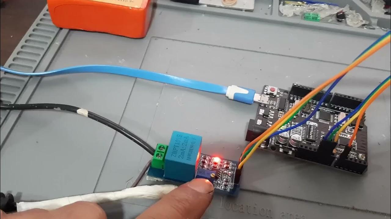 AC Voltage Sensor Module ZMPT101B (Single Phase) NOT working - YouTube