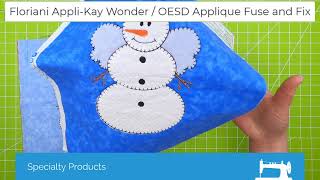 Stabilizing 101 - Overview of Specialty Stabilizers for Sewing & Machine Embroidery