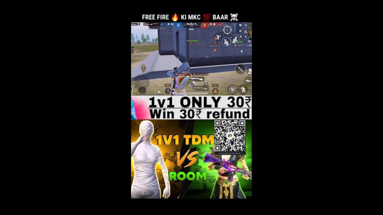 🔥1 v1 With Subscribers 😈 challenge 