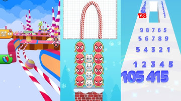 number master vs draw to smash vs going balls 3D all levels gameplay walkthrough #drawtosmash