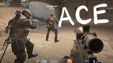 My AWP ace - Dust II