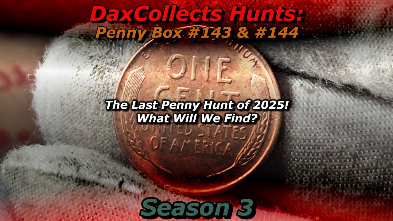 Hunting Pennies S3 #13 - The Last Penny Hunt of 2025! What Will We Find?