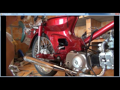 Video Dọn nguyên xe Honda Cub 81 50cc đời đầu Honda C50 1981... - youtube
