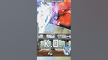 Goku anime vs Goku Mugen jumpforce |#whoisstrongest#dbz #shortsviral#trending #dbs#bombastic#shorts