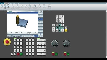 SinuTrain for SINUMERIK Operate   DEMO Milling machine 840D sl 4 7 SP6 2023 01 16 01 10 53