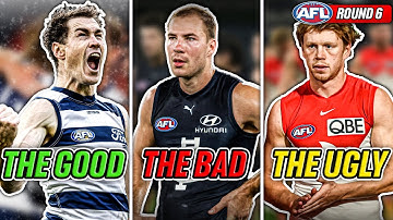 AFL Round 6 Review | The Good Bad And Ugly 2023