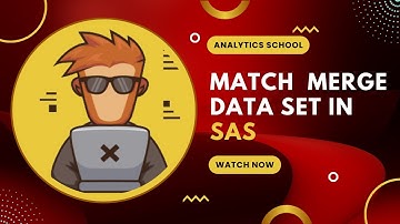 How to Match Merge Data Sets in SAS | Step-by-Step Guide