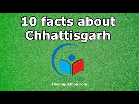 10 Facts About Chhattisgarh | Know about Chhattisgarh | @MyGuide Pedia