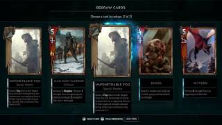Gwent: The Witcher Card Game - Emhyr var emreis vs Eredin (beta)