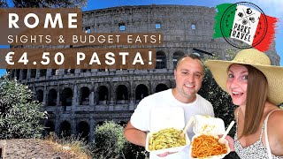 How to do Rome on a budget | Sights | Food | Getting around | Italy