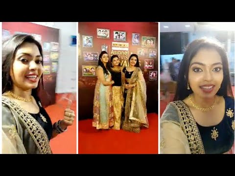 asianet-tv-award-2018-||-bharya-serial-actress-mridula-vijay-live