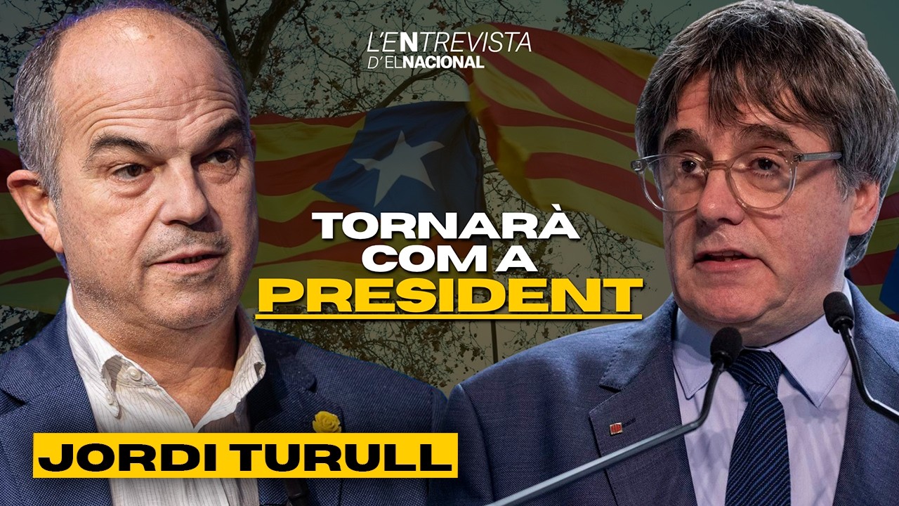 "Quan PUIGDEMONT vulgui TORNAR, estarem TOTS A PUNT" JORDI TURULL sobre la LLEI D'AMNISTIA