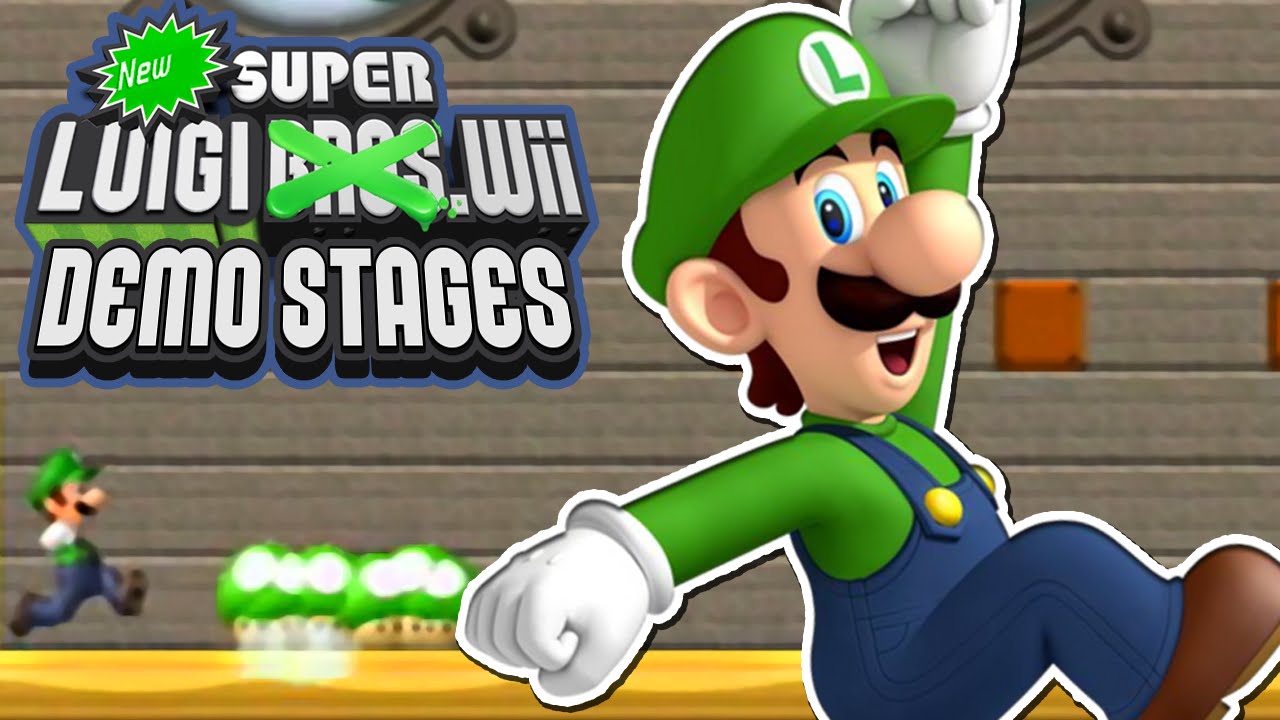 nogmaals Illusie Ooit New Super Luigi Wii - "DEMO!" (New Super Mario Bros Wii Hack) - YouTube