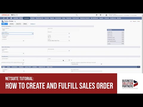 वीडियो: मैं NetSuite में बिक्री आदेश कैसे स्वीकृत करूं?