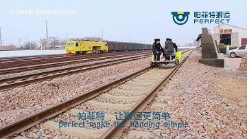 Subway High-speed Railway Track Inspection Flat Car