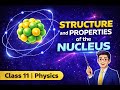 Structure of Nucleus – Protons, Neutrons, Isotopes | Class 11 Physics Chapter 12 | Part 1