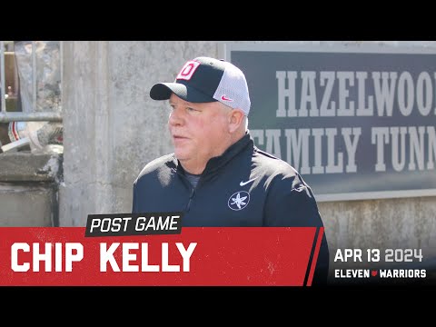 Chip Kelly Evaluates Ohio State's Offense, Quarterbacks After Spring Game