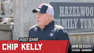 Chip Kelly evaluates Ohio State's offense, quarterbacks after spring game