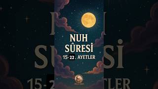 NUH SURESİ 15-22. AYETLER