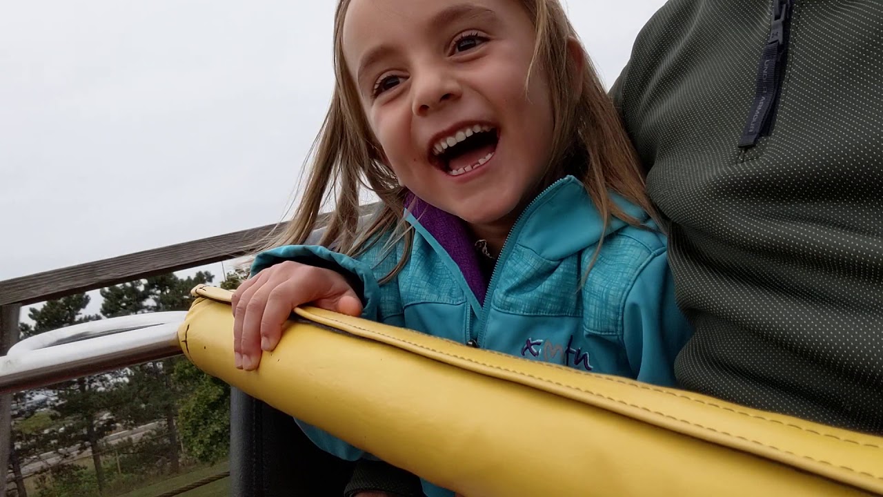 Ghoaster coaster reaction - Sophia, 5 years old