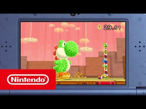 Poochy & Yoshi's Woolly World – Trailer (Nintendo 3DS)
