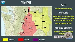 WA & North ID Fire Weather Briefing - June, 19th 2026