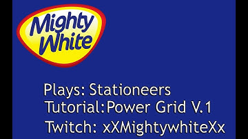 Stationeers powergrid v 1