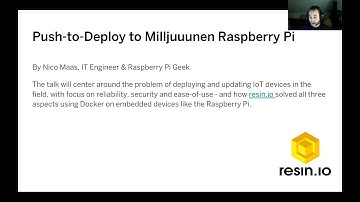 Push-to-Deploy to Milljuuunen Raspberry Pi by Nico Maas @ Rhein-Neckar Docker & Kubernetes Meetup