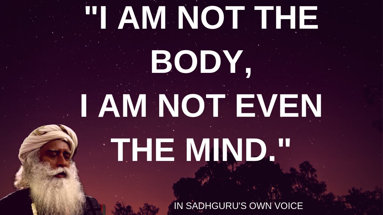 I Am Not The Body I Am Not Even The Mind   15 Min Meditation