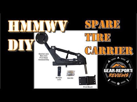 HMMWV DIY – How to Install and Use a Humvee Spare Tire Carrier