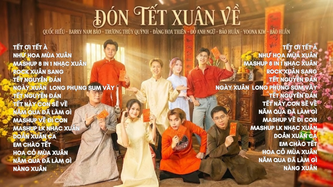 LK Nhạc Xuân 2026 - Top Những Ca Khúc Xuân Không Thể Thiếu Ngày Tết - Nhạc Xuân Hay Nhất 2026