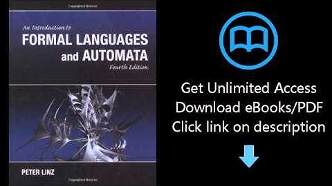 An Introduction to Formal Languages and Automata