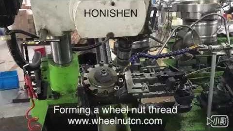 automatic nut thread machine