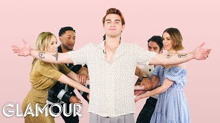 K.J. Apa, Tyler Posey and More of the Cast of "The Last Summer" Take a Friendship Test | Glamour
