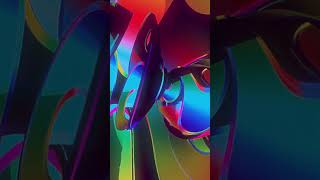 Chromatic Spiral Bloom | Neon Ribbon Reactor