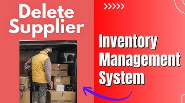 #12 How to Delete data from database in Laravel | Laravel 12 - Inventory Management System