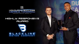 Blackline Motor Company Wins ‘Highly Responsive’ Award | DubiCars Digital Awards 2026