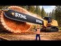 Extreme Dangerous Fastest Big Chainsaw Cutting Tree Machines  Biggest Heavy Machinery Machines #3